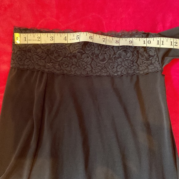 Sirens Black Slit Lace Asymmetrical Skirt Size XS - Picture 14 of 16